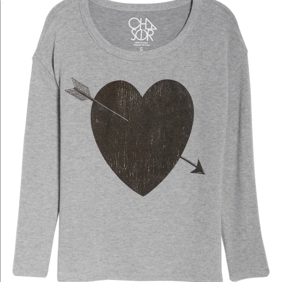 Chaser Arrow Heart Cozy Sweatshirt - Picture 6 of 10